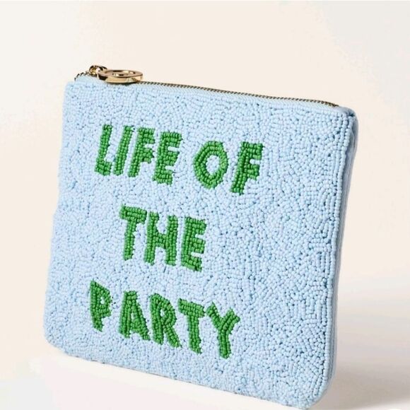 Kate Spade Life of the Party Beaded Pouch‎ Clutch Bag - Picture 4 of 5